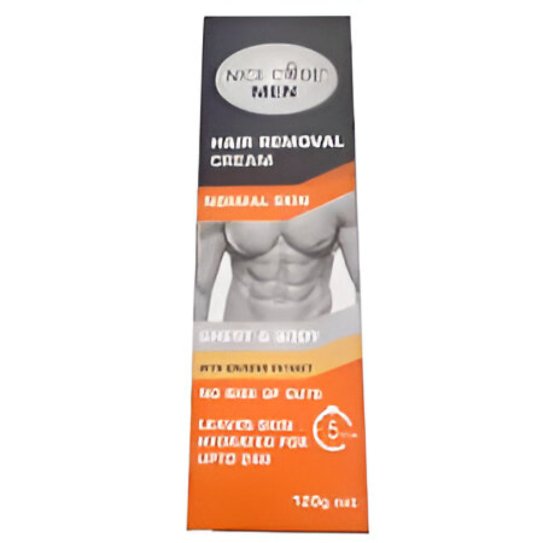 Painless Men Hair Removal Cream/Wax Full Body Hair Removal for Chest and Intimate Area Easy To Use